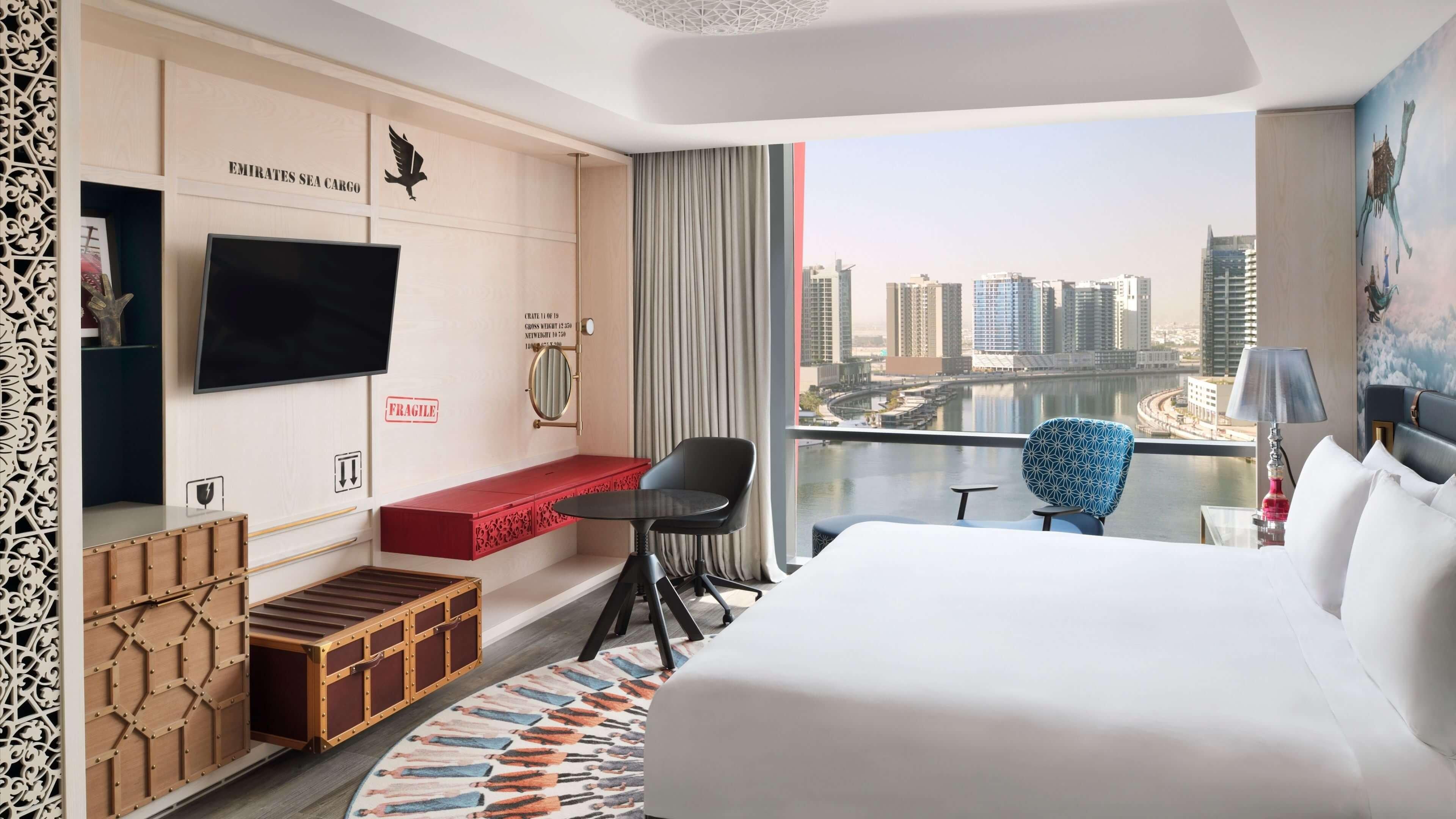 Hotel Indigo Dubai Downtown By Ihg Luaran gambar A room at the hotel